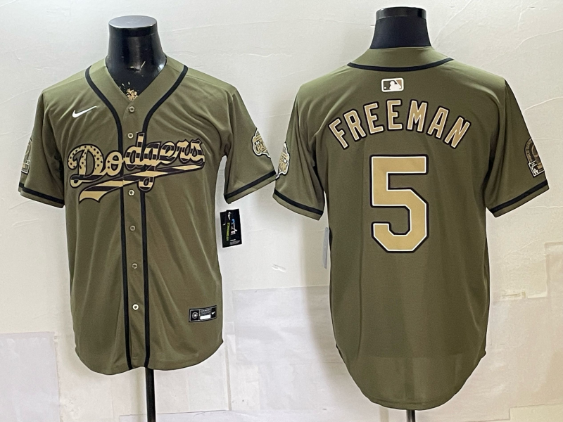 Men Los Angeles Dodgers #5 Freeman green Game 2026 Nike MLB Jersey 0530321
